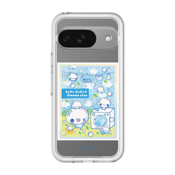 スリムプロテクションプレミアムケース［ ぷくぷくあわわちゃん - ランドリー ］