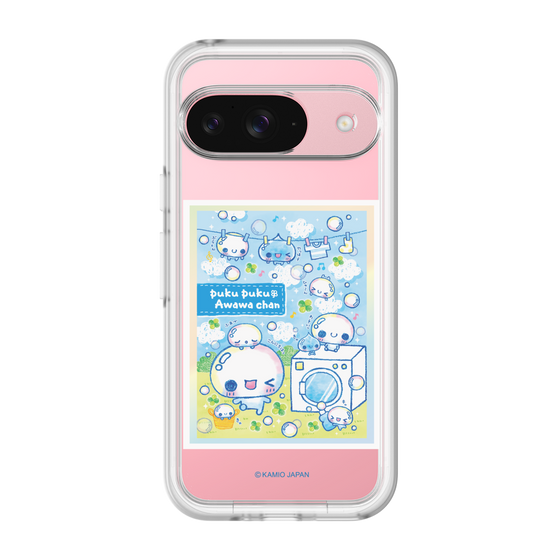 スリムプロテクションプレミアムケース［ ぷくぷくあわわちゃん - ランドリー ］