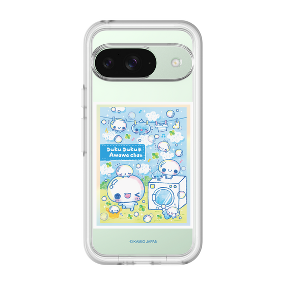 スリムプロテクションプレミアムケース［ ぷくぷくあわわちゃん - ランドリー ］