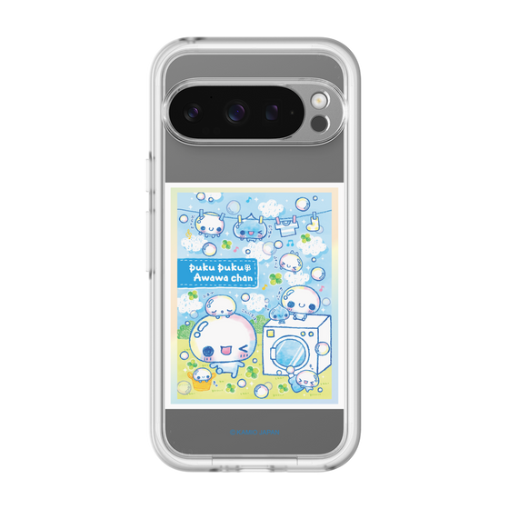 スリムプロテクションプレミアムケース［ ぷくぷくあわわちゃん - ランドリー ］