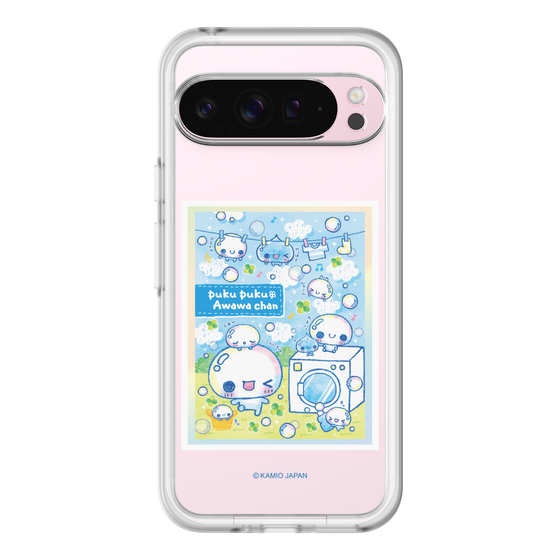 スリムプロテクションプレミアムケース［ ぷくぷくあわわちゃん - ランドリー ］
