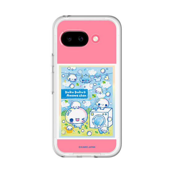スリムプロテクションプレミアムケース［ ぷくぷくあわわちゃん - ランドリー ］