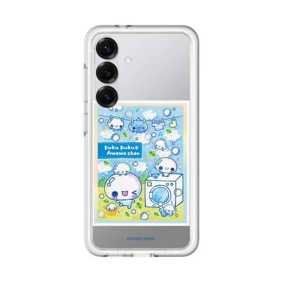 スリムプロテクションプレミアムケース［ ぷくぷくあわわちゃん - ランドリー ］