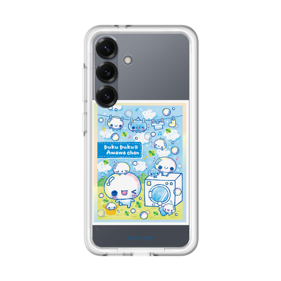 スリムプロテクションプレミアムケース［ ぷくぷくあわわちゃん - ランドリー ］