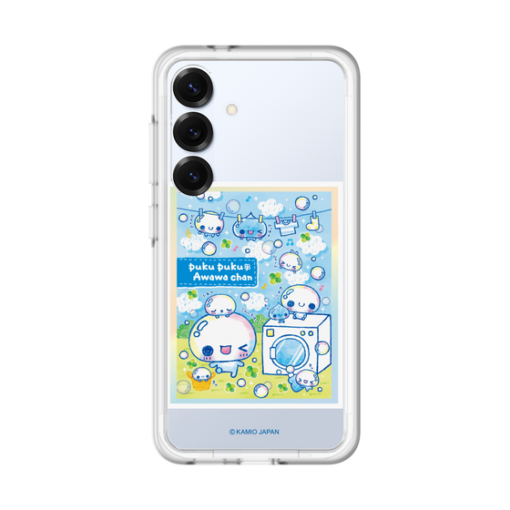 スリムプロテクションプレミアムケース［ ぷくぷくあわわちゃん - ランドリー ］