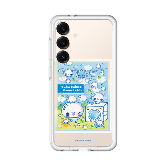 スリムプロテクションプレミアムケース［ ぷくぷくあわわちゃん - ランドリー ］