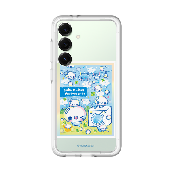 スリムプロテクションプレミアムケース［ ぷくぷくあわわちゃん - ランドリー ］
