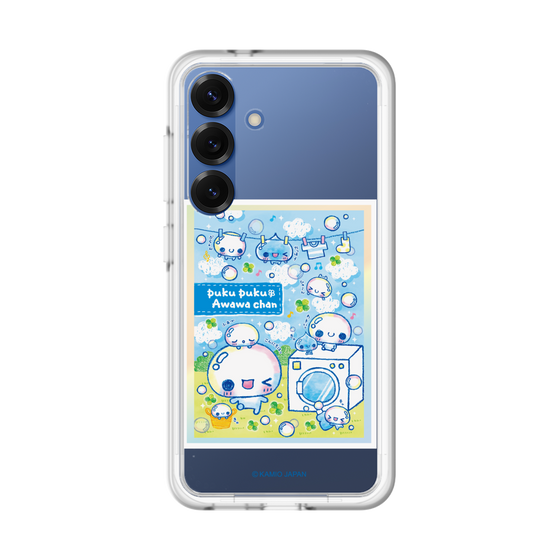スリムプロテクションプレミアムケース［ ぷくぷくあわわちゃん - ランドリー ］