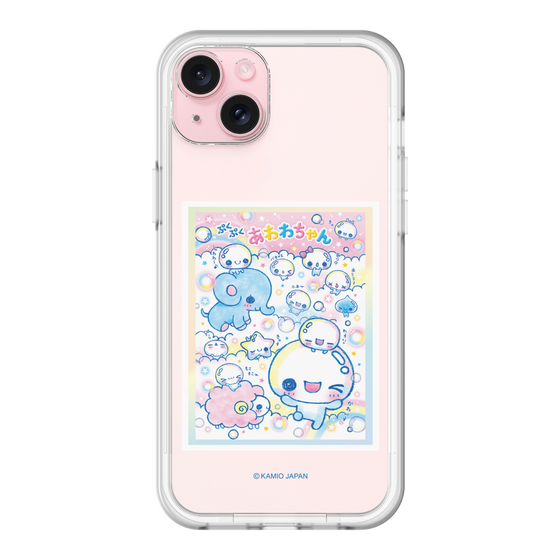 スリムプロテクションプレミアムケース［ ぷくぷくあわわちゃん - お友達 ］