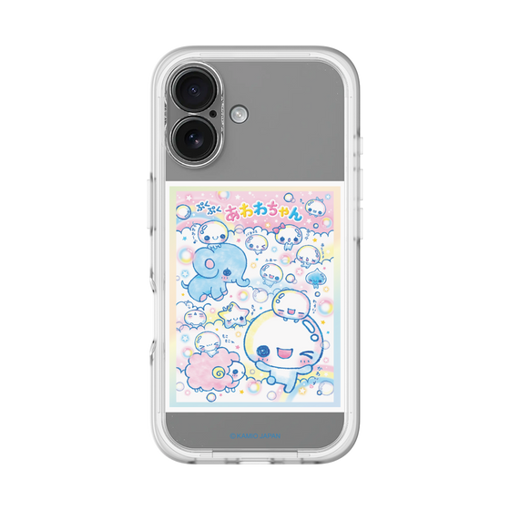 スリムプロテクションプレミアムケース［ ぷくぷくあわわちゃん - お友達 ］