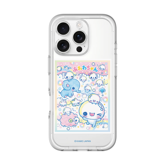 スリムプロテクションプレミアムケース［ ぷくぷくあわわちゃん - お友達 ］