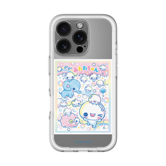 スリムプロテクションプレミアムケース［ ぷくぷくあわわちゃん - お友達 ］