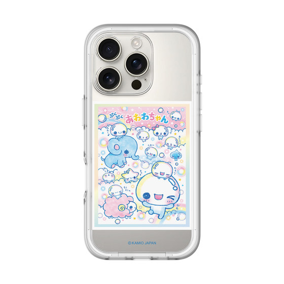 スリムプロテクションプレミアムケース［ ぷくぷくあわわちゃん - お友達 ］