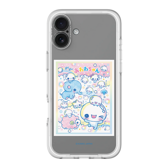 スリムプロテクションプレミアムケース［ ぷくぷくあわわちゃん - お友達 ］