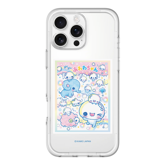 スリムプロテクションプレミアムケース［ ぷくぷくあわわちゃん - お友達 ］