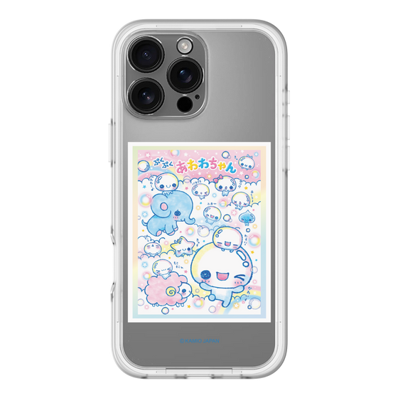 スリムプロテクションプレミアムケース［ ぷくぷくあわわちゃん - お友達 ］