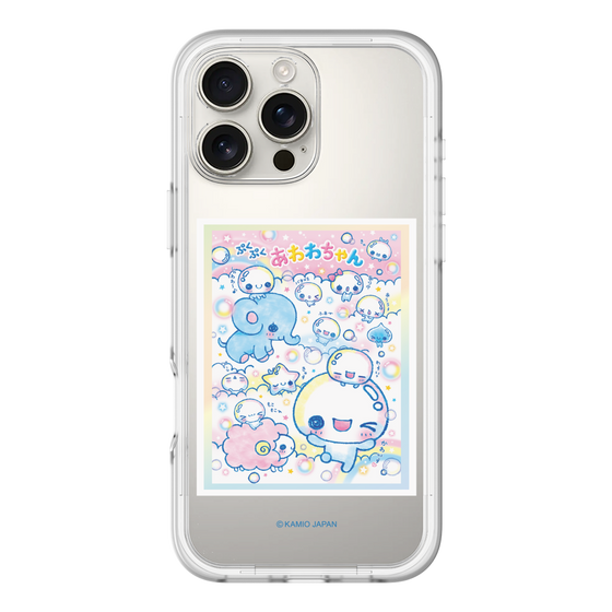 スリムプロテクションプレミアムケース［ ぷくぷくあわわちゃん - お友達 ］