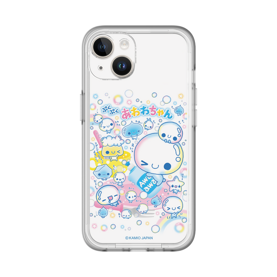 スリムプロテクションプレミアムケース［ ぷくぷくあわわちゃん - あわあわ ］