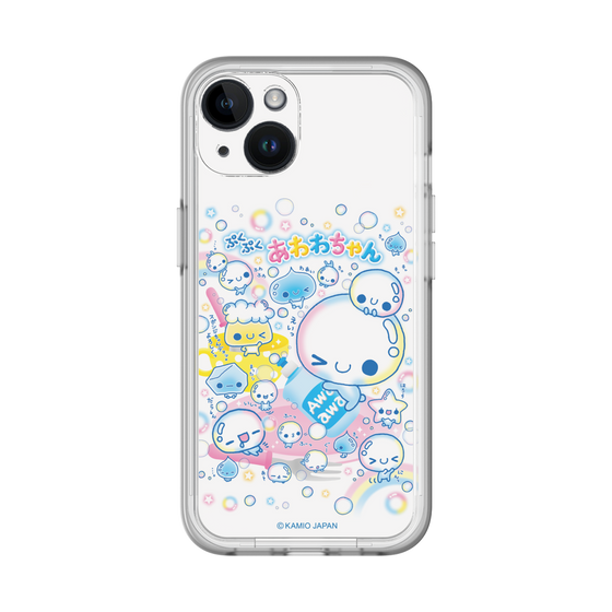 スリムプロテクションプレミアムケース［ ぷくぷくあわわちゃん - あわあわ ］