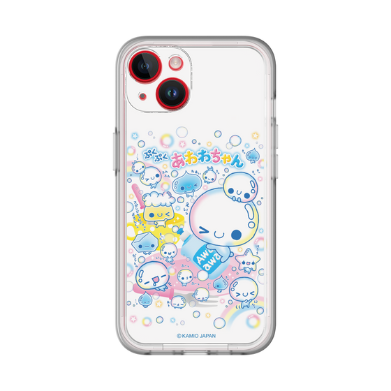 スリムプロテクションプレミアムケース［ ぷくぷくあわわちゃん - あわあわ ］