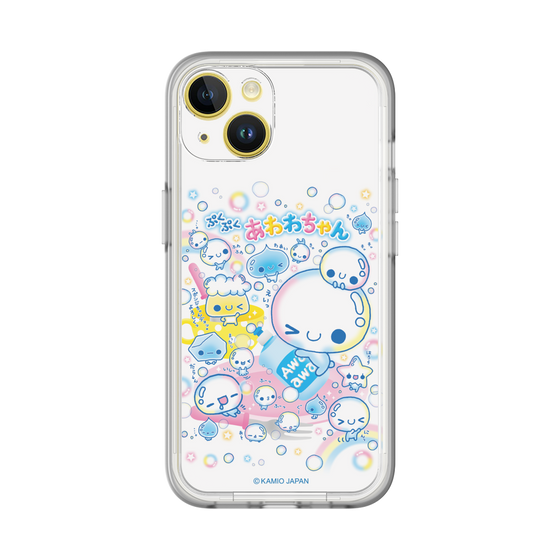 スリムプロテクションプレミアムケース［ ぷくぷくあわわちゃん - あわあわ ］