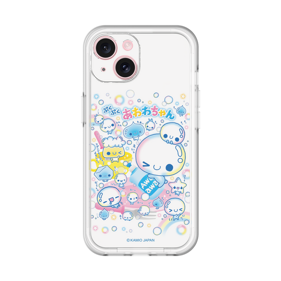 スリムプロテクションプレミアムケース［ ぷくぷくあわわちゃん - あわあわ ］