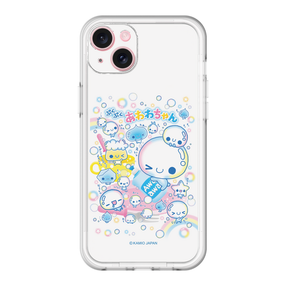 スリムプロテクションプレミアムケース［ ぷくぷくあわわちゃん - あわあわ ］