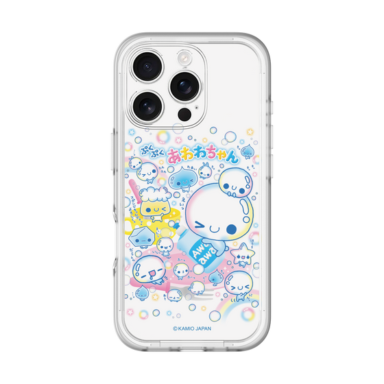スリムプロテクションプレミアムケース［ ぷくぷくあわわちゃん - あわあわ ］