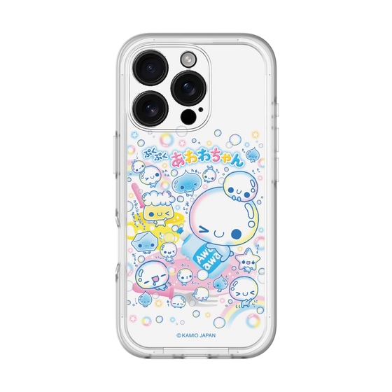 スリムプロテクションプレミアムケース［ ぷくぷくあわわちゃん - あわあわ ］