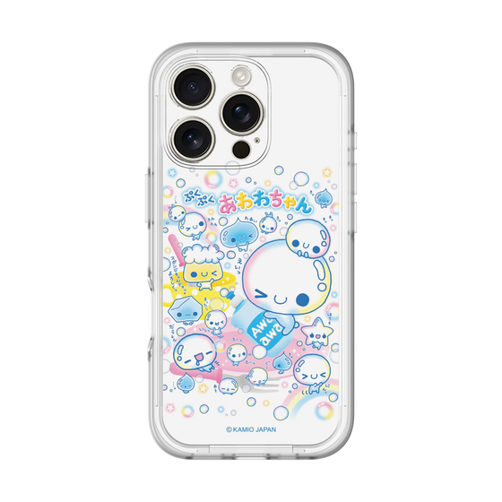 スリムプロテクションプレミアムケース［ ぷくぷくあわわちゃん - あわあわ ］