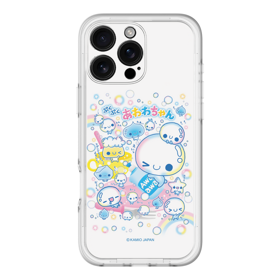 スリムプロテクションプレミアムケース［ ぷくぷくあわわちゃん - あわあわ ］
