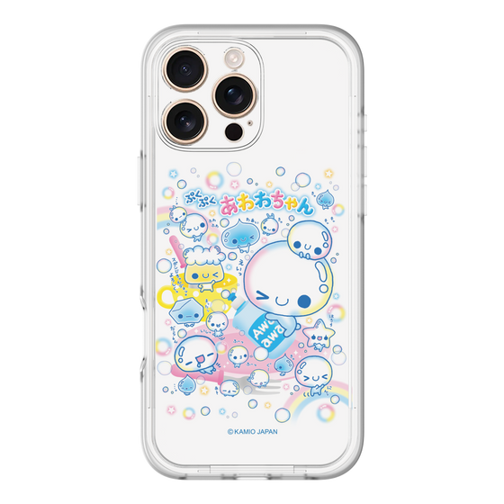 スリムプロテクションプレミアムケース［ ぷくぷくあわわちゃん - あわあわ ］
