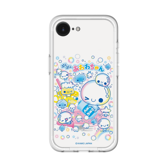 スリムプロテクションプレミアムケース［ ぷくぷくあわわちゃん - あわあわ ］