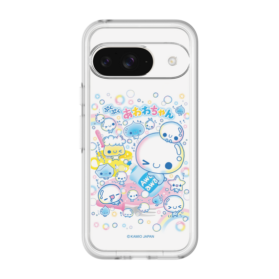 スリムプロテクションプレミアムケース［ ぷくぷくあわわちゃん - あわあわ ］