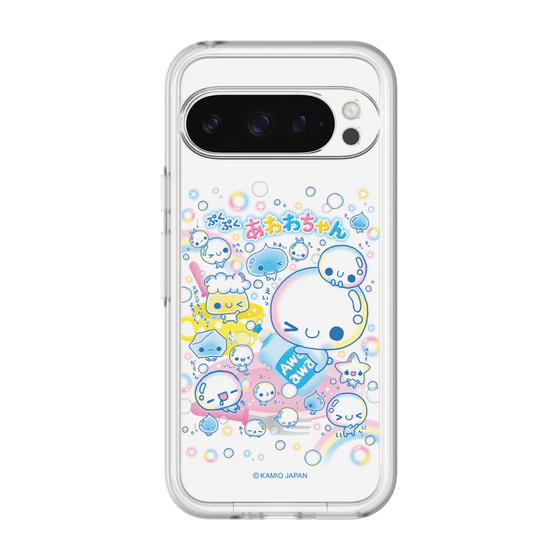 スリムプロテクションプレミアムケース［ ぷくぷくあわわちゃん - あわあわ ］