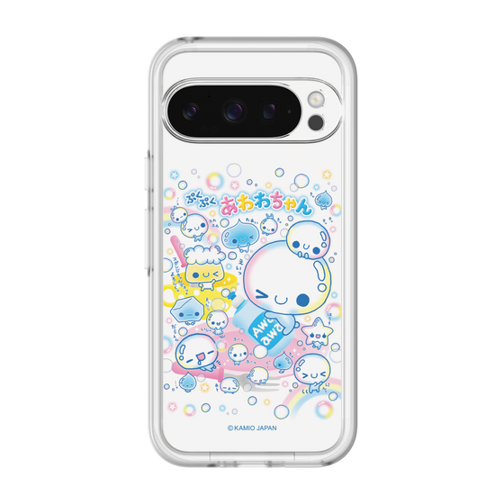 スリムプロテクションプレミアムケース［ ぷくぷくあわわちゃん - あわあわ ］