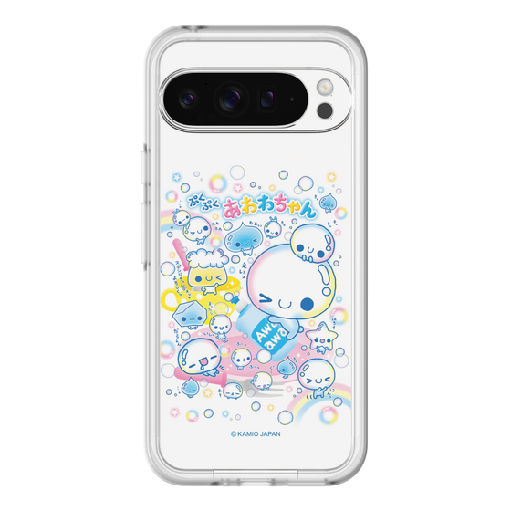 スリムプロテクションプレミアムケース［ ぷくぷくあわわちゃん - あわあわ ］