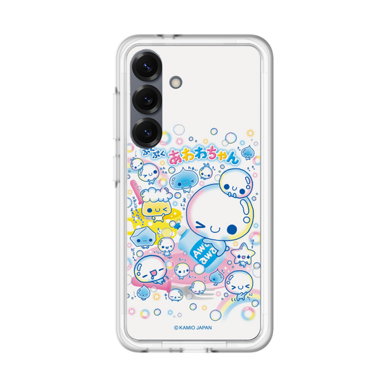 スリムプロテクションプレミアムケース［ ぷくぷくあわわちゃん - あわあわ ］