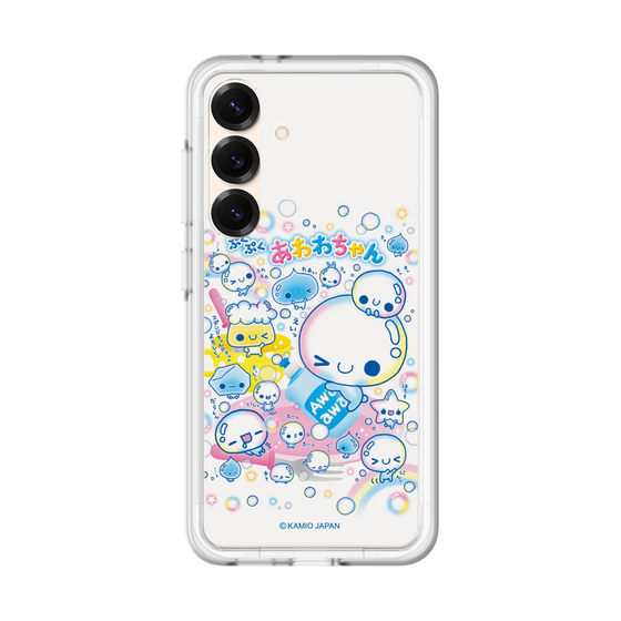 スリムプロテクションプレミアムケース［ ぷくぷくあわわちゃん - あわあわ ］