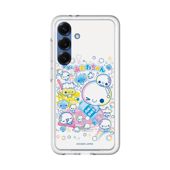 スリムプロテクションプレミアムケース［ ぷくぷくあわわちゃん - あわあわ ］