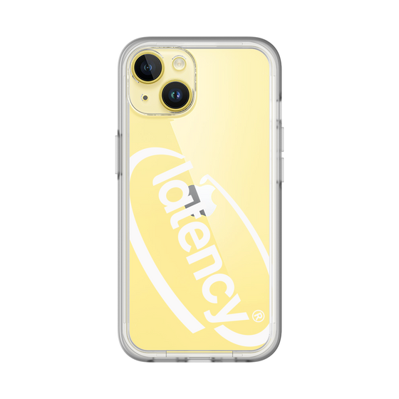 スリムプロテクションプレミアムケース［ LATENCY - Circle logo - Clear ］