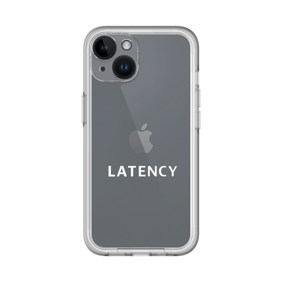 スリムプロテクションプレミアムケース［ LATENCY - Logotype - Clear ］