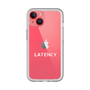 スリムプロテクションプレミアムケース［ LATENCY - Logotype - Clear ］