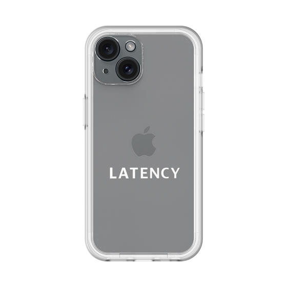 スリムプロテクションプレミアムケース［ LATENCY - Logotype - Clear ］