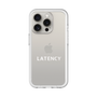 スリムプロテクションプレミアムケース［ LATENCY - Logotype - Clear ］