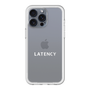 スリムプロテクションプレミアムケース［ LATENCY - Logotype - Clear ］
