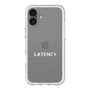 スリムプロテクションプレミアムケース［ LATENCY - Logotype - Clear ］
