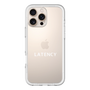 スリムプロテクションプレミアムケース［ LATENCY - Logotype - Clear ］