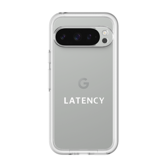 スリムプロテクションプレミアムケース［ LATENCY - Logotype - Clear ］