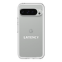 スリムプロテクションプレミアムケース［ LATENCY - Logotype - Clear ］